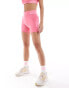 Adidas Performance hyper glam shorts in pink Pink Fusion / Bliss Pink, S - фото #5