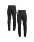 ფოტო #2 პროდუქტის Men's 2023 Player Black New England Revolution Club Travel Pants