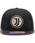 Men's Black Juventus Swatch Snapback Hat Черный, Один размер - фото #3