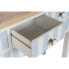 Фото #7 товара Журнальный столик Home ESPRIT Console Blue White Древесина павловнии 103 x 35 x 80 см