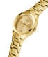 Фото #3 товара Наручные часы Guess Eve золотые 32 мм GW0615L2