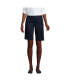 ფოტო #1 პროდუქტის Women's School Uniform Plain Front Blend Chino Shorts