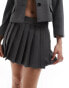 Mango pleated co-ord skirt in grey 40 - фото #10