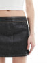 Фото #9 товара Mango denim mini skirt in dark blue