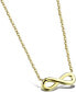 Фото #1 товара Колье Troli Infinity Gold-plated Necklace.