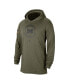 Фото #2 товара Men's Olive Michigan Wolverines Military-Inspired Pack Long Sleeve Hoodie T-shirt