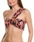 Фото #1 товара A.L.C. Athena Bikini Top Women's Brown Xs