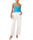 ფოტო #5 პროდუქტის Women's Spaghetti Strap Chiffon-Trim Camisole