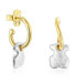 Фото #1 товара Original hanging bicolor earrings Luah 1003601400
