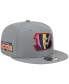 Фото #1 товара Men's Gray Cincinnati Bengals Color Pack Multi 9FIFTY Snapback Hat