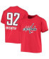 Big Boys Evgeny Kuznetsov Red Washington Capitals Underdog Name and Number T-shirt