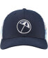 Фото #2 товара Men's Navy Arnold Palmer Invitational Floral Tech Flexfit Adjustable Hat