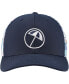 ფოტო #2 პროდუქტის Men's Navy Arnold Palmer Invitational Floral Tech Flexfit Adjustable Hat