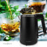 Фото #1 товара Электрический чайник Nedis Wasserkocher 1.0 л Пластик Черный 360 градусов вращается скрытый