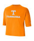 Women's Tennessee Orange Tennessee Volunteers Crop Performance T-shirt