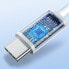 Фото #4 товара Kabel przewód do telefonów iPhone MFi USB-C - Lightning 27W PD 1.2m biały