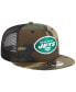 Фото #4 товара Men's Camo New York Jets Main Trucker 9FIFTY Snapback Hat