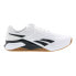 Фото #1 товара Reebok Nano X2 Mens White Canvas Lace Up Athletic Cross Training Shoes 8