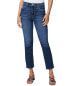 Фото #1 товара Paige Cindy Emotion Distressed Straight Leg Jean Women's