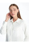 LCWAIKIKI Classic Taş Baskılı Uzun kollu Kadın Gömlek