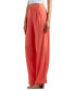 Фото #3 товара Juniors' High Rise Pleat-Front Wide Leg Pants