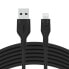 Фото #5 товара Belkin Cbl Silicqe USB-A LTG 2M noir - 2 m - USB A - USB C/Lightning - Black