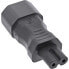 Фото #1 товара InLine Power supply adapter IEC 60320 C14 / C7 - 3-pin IEC device to 2-pin