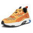 Puma RsTrck Horizon Lace Up Mens Orange Sneakers Casual Shoes 39071701