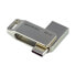 Фото #4 товара USB флешка GoodRam ODA3 16GB USB 3.2 Gen 1 USB / USB-C серебряная