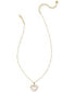 Фото #2 товара Kendra Scott gold-Tone Ashton Heart Short Pendant Necklace, 16" + 3" extender