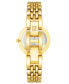 ფოტო #3 პროდუქტის Women's Quartz Gold-Tone Alloy Link and Mother of Pearl Bracelet Watch, 30mm