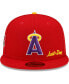 Фото #4 товара Головной убор New Era мужской Los Angeles Angels 1989 MLB All-Star Game 59FIFTY на красной ткани Just Don