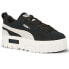 Фото #2 товара Puma Mayze Rare Teddy Platform Womens Black Sneakers Casual Shoes 38664101