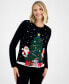 Women's Mr. and Mrs. Claus Crewneck Sweater, Created for Macy's