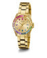 ფოტო #5 პროდუქტის Women's Date Gold-Tone Stainless Steel Watch, 34mm