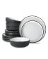 Фото #1 товара Laro Stoneware 12 Pc. Set, Service for 4