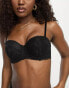 Фото #1 товара Cotton On lace strapless push up bra in black