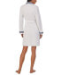 ფოტო #2 პროდუქტის Women's Short Shawl-Collar Robe