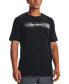 ფოტო #1 პროდუქტის Men's Camo Panel Logo Graphic T-Shirt