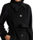 Фото #4 товара Women's Wool Blend Maxi Belted Wrap Coat