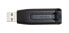 Фото #3 товара Verbatim V3 - USB 3.0 Drive 128 GB - Black - 128 GB - USB Type-A - 3.2 Gen 1 (3.1 Gen 1) - 80 MB/s - Slide - Black