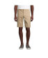 ფოტო #1 პროდუქტის Men's School Uniform 12" Wrinkle Resistant Chino Shorts
