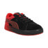 Фото #3 товара Puma Suede Classic Batman Ac Lace Up Toddler Boys Black Sneakers Casual Shoes