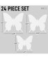Фото #3 товара 3D Removable Butterfly Wall Decor with 3 Wing Designs - 24pcs