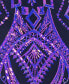 ფოტო #2 პროდუქტის Women's Sequined Bodycon Cocktail Dress