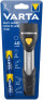 Фото #7 товара Varta Day Light Multi LED F20 - Hand flashlight - Black - Silver - Yellow - ABS synthetics - Aluminium - Rubber - LED - 9 lamp(s) - 40 lm