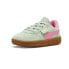 Фото #2 товара Puma Palermo Lace Up Toddler Girls Green Sneakers Casual Shoes 39727402