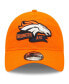 Фото #3 товара Бейсболка регулируемая New Era Denver Broncos 2022 оранжевая для мальчиков в стиле Sideline 9TWENTY