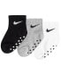 ფოტო #1 პროდუქტის Baby Boys or Baby Girls Core Ankle Gripper Socks, Pack of 3