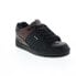 Globe Fusion GBFUS Mens Black Leather Lace Up Skate Inspired Sneakers Shoes